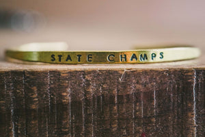 State Champs Copper Skinny Bracelet