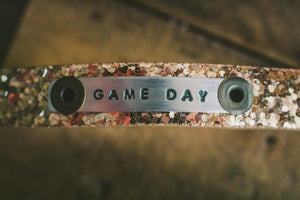 Game Day Gold Glitter Skinny Bracelet