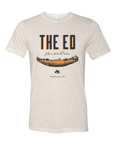 The Ed Unisex Triblend T-Shirt in Oatmeal
